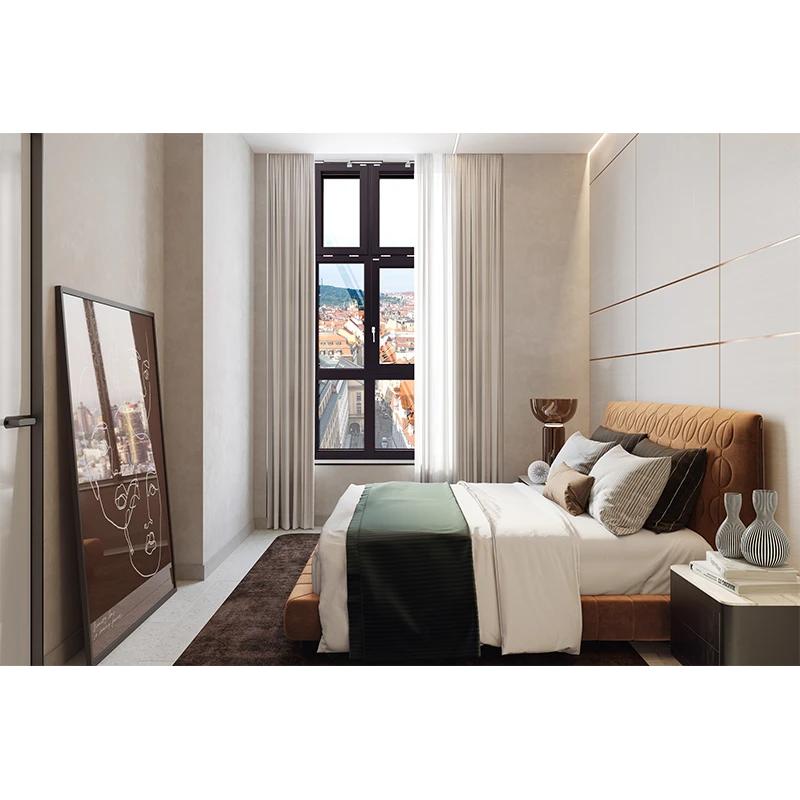aluminum door window